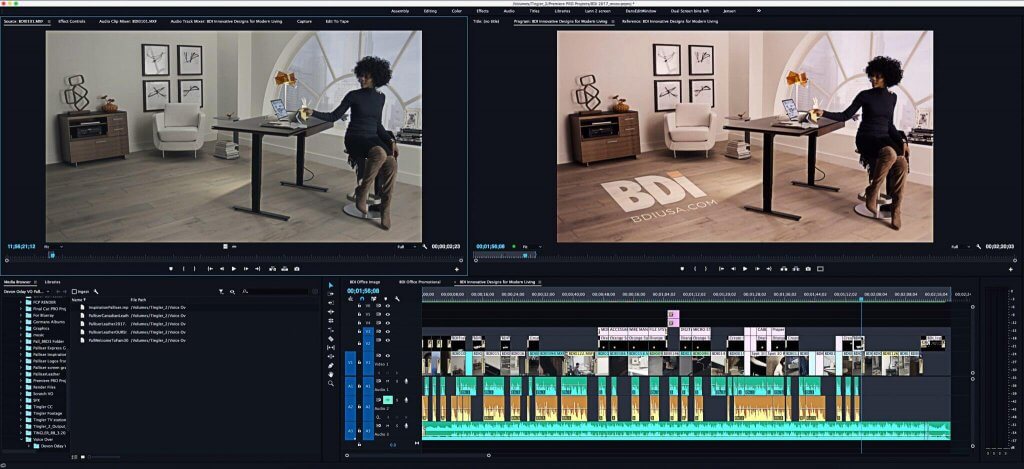 Adobe premiere pro screenshot